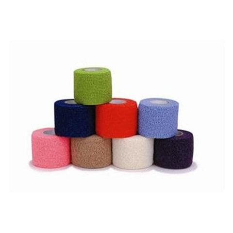 Andover Coated Products Bandage CoFlex Elastic 1.5"x5yd Latex Non-Sterile Pink 30/Bx - 3100NP-030