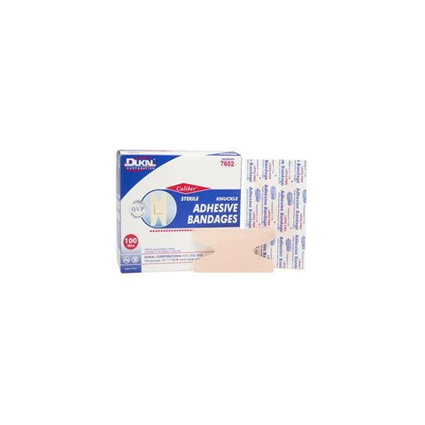 Dukal Corporation Bandage Adhesive Fabric Caliber Knuckle _ Flexible Beige LF 2400/Ca - 7602