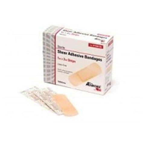 Aso Corporation Bandage Strips Fabric Pro-Advantage 2x4" Tan 600/Ca - P150125