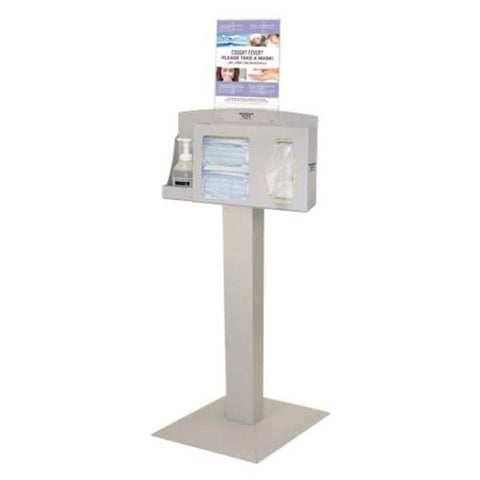 Bowman Medical Products Dispenser Compliance Cover Your Cough Beige With PPE Each - BD101-0012