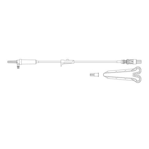 Becton Administration Set Texium Needle-Free 32" 20 Drop/mL Priming Volume 12mL 100/Ca - Dickinson - 10013364T
