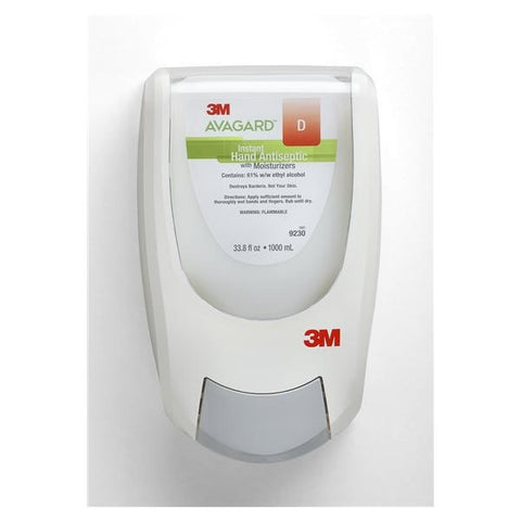 3M Medical Products Dispenser Hand Sanitizer Avagard White Manual 1000 mL 4/Ca - 9241