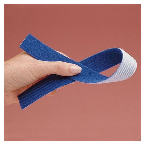 Patterson Medical Strap Rolyan Back-to-Back 1"x25yd White/Blue Each - 566116