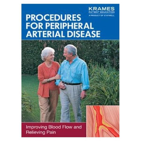Krames Communications Booklet Educational Procedures for Peripheral Arterial Disease Each - 12206