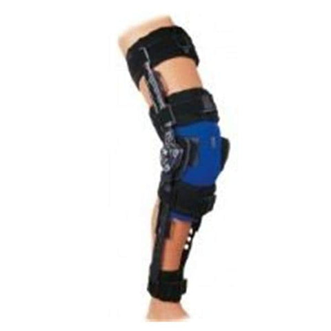 DJO, Inc Brace Immobilizer Immobil-Icer Adult Knee UltWck Fbrc Black/Blue Universal Each - 11-0908-0-02000