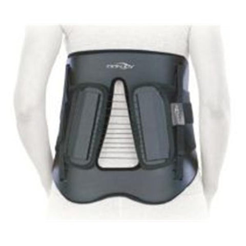 DJO, Inc Brace Chairback Adult Back Black Size 8" Medium Each - 11-1563-3
