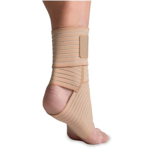 Swede Wrap Support Ank Poly/Rbr/Nyl/Spndx Beige Sz Sm/Md 6.25-10.25" Univ Each - O Inc. - AKL-6323-SMD