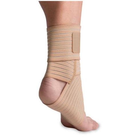 Swede Wrap Support Ank Poly/Rbr/Nyl/Spndx Beige Sz Lg/XL 10.25-14.25" Univ Each - O Inc. - AKL-6323-LXL