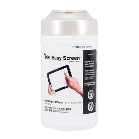 PDI Professional Disposables Wipes Cleaning Eachsy Screen 70/Cn, 12 CN/CA - P03672
