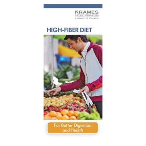 Krames Communications Brochure Educational High-Fiber Diet 50/Pk - 940384