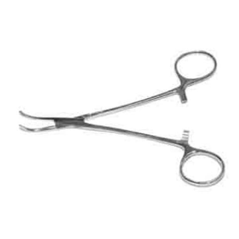 Centurion Medical Products Forcep Hemostatic Mixter 5-1/2" Fine Tip Angled Right Disposable 20/Ca - 67700