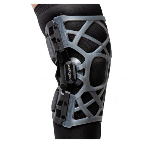 DJO, Inc Brace OA Reaction Web Adult Left Lateral/Right Medial Knee Slcn Gry Sz Medium Each - 11-7427-3