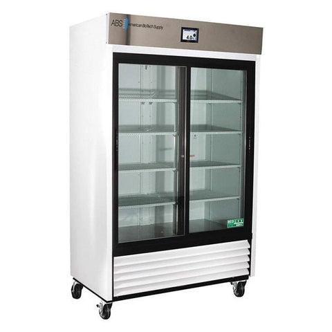 American BioTech Supply(ABS) Refrigerator Laboratory TempLog Premier 47cf 2 Sld Gls Dr 1 to 10C Cycl Dfrst Each - ABT-HC-47-TS