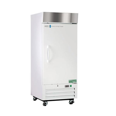 American BioTech Supply(ABS) Refrigerator Laboratory Standard 12cf 1 Sld Gls Swng Dr 1 to 10C Cycl Dfrst Each - ABT-HC-SLS-12