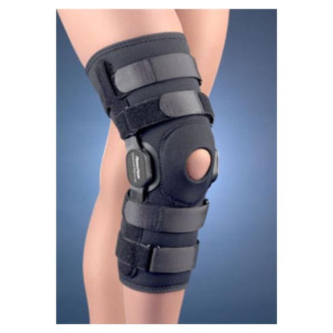 Fla Orthopedics Inc Brace Stabilizing PowerCentric Adult Knee Neoprene Black Size X-Large Each - 37-1091LBLK