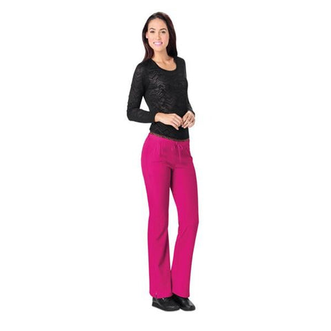 HeartSoul Pant Scrub 95% Polyester / 5% Spandex HeartSoul W Pwtr XS NRvrsbl 4Pckt Each - 20110-PEWHXS
