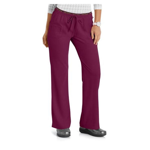 HeartSoul Pant Scrub 95% Polyester / 5% Spandex HeartSoul W Wn 2XS Non Reversible 4Pckt Each - 20110WINHXXS
