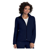 HeartSoul Jacket Warm-Up 95% Polyester / 5% Spandex Fine Dobby HeartSoul Womens Navy XS Each - 20310-NAYHXS