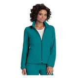 HeartSoul Jacket Warm-Up 95% Polyester / 5% Spandex Fine Dobby HeartSoul Womens Teal Sm Each - 20310-TEAH-S