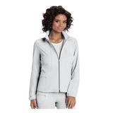 HeartSoul Jacket Warm-Up 95% Polyester / 5% Spandex Fine Dobby HeartSoul Womens Wht Sm Each - 20310-WHIH-S