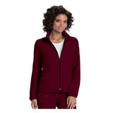 HeartSoul Jacket Warm-Up 95% Polyester / 5% Spandex Fine Dobby HeartSoul Womens Wine Lg Each - 20310-WINH-L