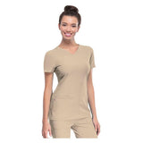 HeartSoul Shirt Scrub HeartSoul 20710 Womens X-Small Khaki Each - 20710-KHAHXS