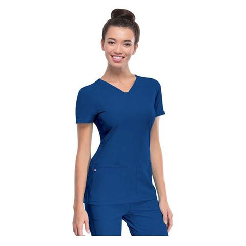 HeartSoul Shirt Scrub HeartSoul 20710 Small Royal Blue Each - 20710-ROYH-S