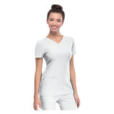 HeartSoul Shirt Scrub HeartSoul 20710 Womens X-Large White Each - 20710-WHIHXL