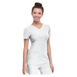 HeartSoul Shirt Scrub HeartSoul 20710 Womens 2X Large White Each - 20710-WHIH2X