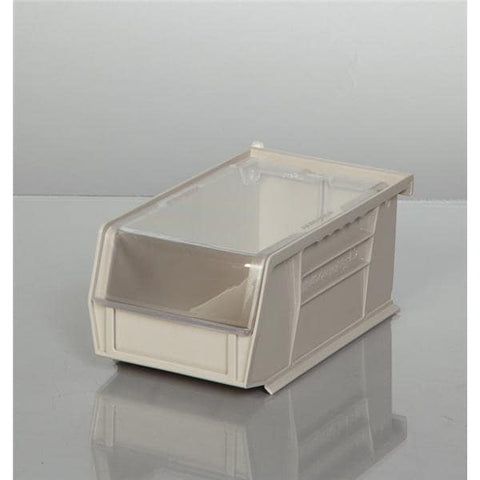 Health Care Logistics Bin Storage Super Tough 7x4x3" Specify Color Plastic W/ Clr Ld/Lbl Hldr Eachch - 1673B