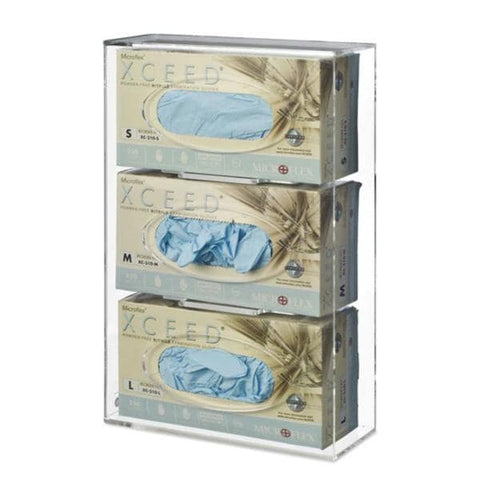 Omnimed Inc Glove Box Holder Acrylic Triple Each - 305365