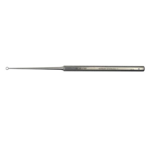 BR Surgical, LLC Curette Eachr Buck Size 1 Blunt Tip Straight Stainless Steel Each - BR44-11001