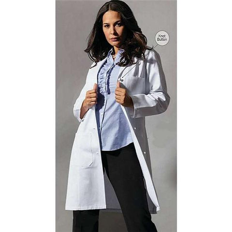 Fashion Seal Lab Coat Jacket Fashion Seal Womens White X-Small Each - 3301-XS