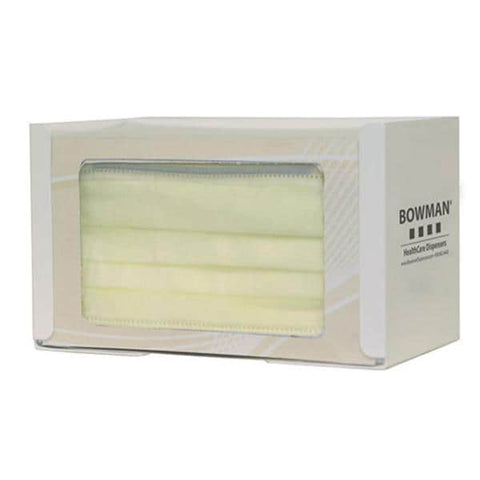 Bowman Medical Products Dispenser Face Mask White For Eachrloop Masks Each - FB-064