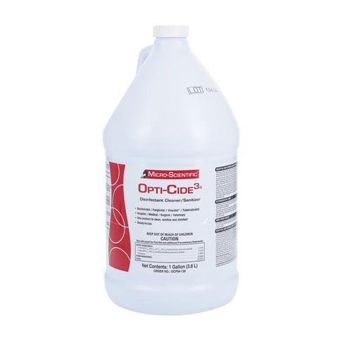 Micro Disinfectant Solution Opti-Cide 3 1 Gallon Each, 4 Each/CA - Scientific, LLC - OCP04-128