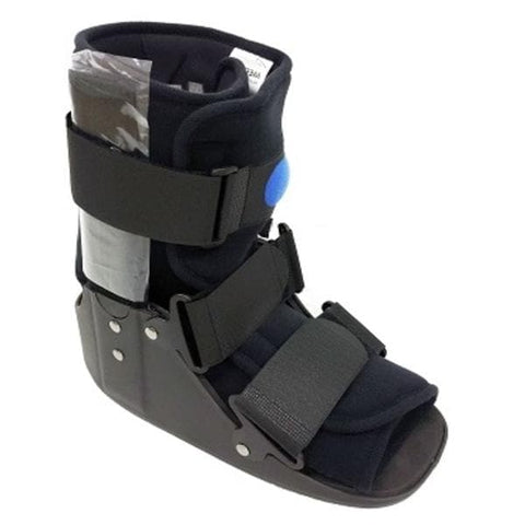 Elite Walker Pneumatic AirVantage II Ankle/Leg/Foot Adult Black Size Small Each - Orthopaedics, Inc - T72122