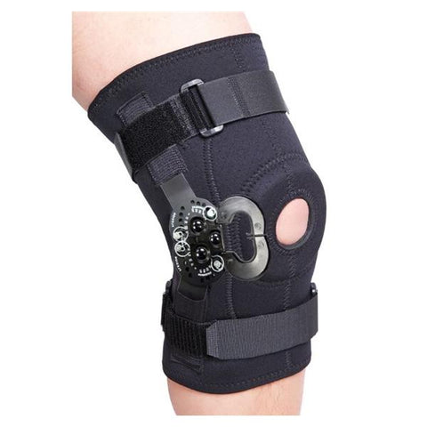 Elite Wrap Support Adult Knee Black Size X-Large Universal Each - Orthopaedics, Inc - K50028