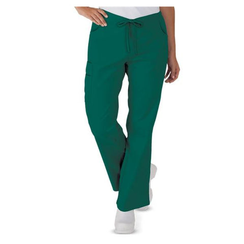 Dickies Pant Scrub Dickies 86206 Womens 2X Large Tall Hunter Green Each - 86206T-HUWZ-2X