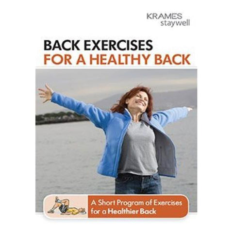 Krames Communications Booklet Educational Back Exercises for a Health Back Each - 12059