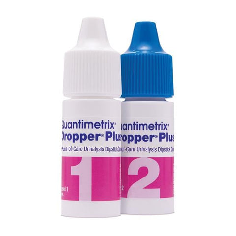 Quantimetrix Corp Dropper Plus POC Urinalysis Dipstick Level 1/2 Control 2x5mL 1 Set, 1 Each/BX - 1440-06