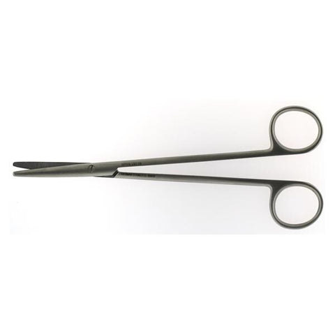 BR Surgical, LLC Scissors Metzenbaum 7" Blunt/Blunt Smooth Curved Stainless Steel Each - BR08-28118
