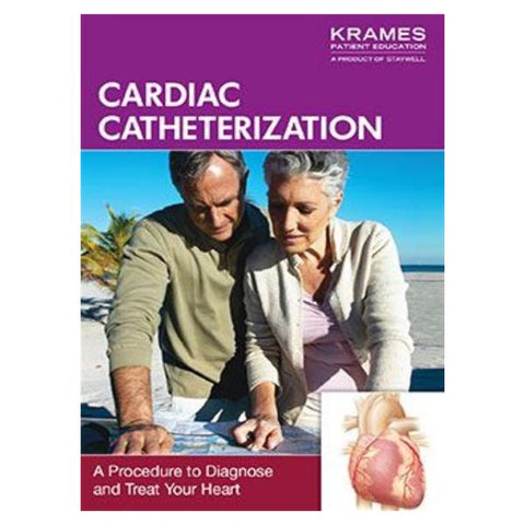 Krames Communications Book Informational Understanding Cardiac Catheterization Each - 11963