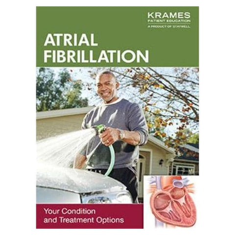 Krames Communications Book Educational Understanding Atrial Fibrillation Each - 11992