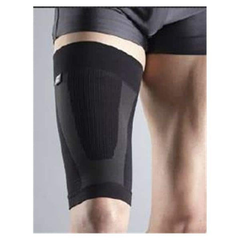 La Pointique International LTD Sleeve Compression Thigh EmbioZ Power Black Size Large Each - L271Z-44