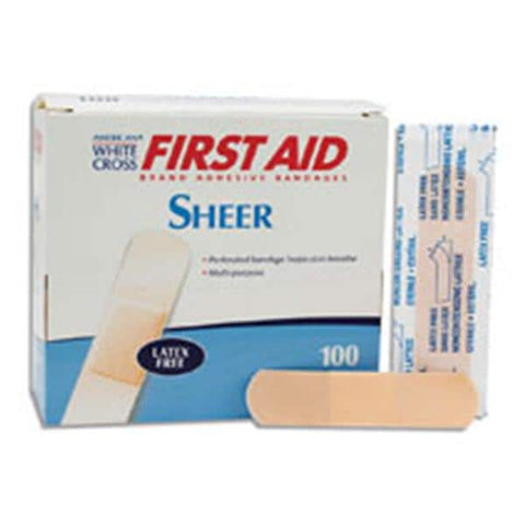 Dukal Corporation Bandage Nutramax 3/4x3" Plastic Film Sheer Sterile 1500/Ca - 1304000