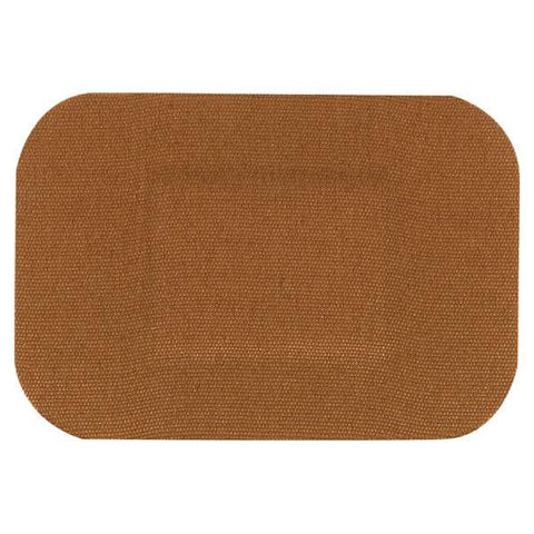 Dukal Corporation Bandage Patch Fabric American White Cross First Aid 2x3" Conformable Tan 100/Bx, 12 BX/CA - 1617033