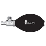 W A Baum Co Inc Bulb/Valve Inflation Air-Flo For Aneroid Sphygmomanometer Black Eachch - 0661-1890
