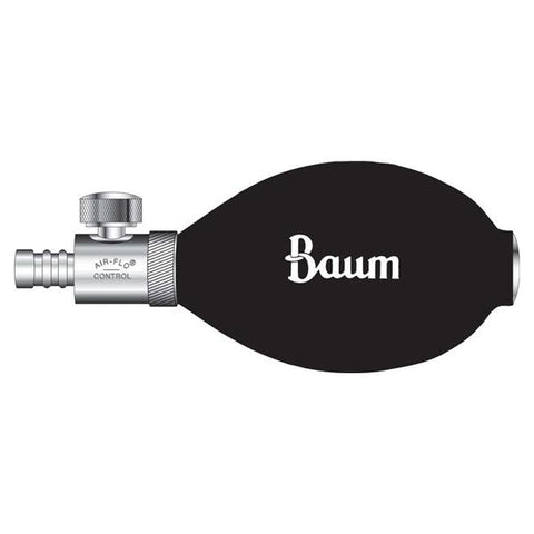 W A Baum Co Inc Bulb/Valve Inflation Air-Flo For Aneroid Sphygmomanometer Black Eachch - 0661-1890