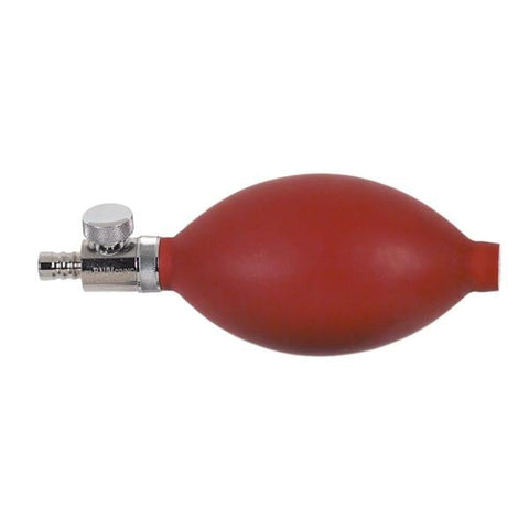 W A Baum Co Inc Bulb/Valve Inflation Air-Flo For Aneroid Sphygmomanometer Large Red Eachch - 1894NL