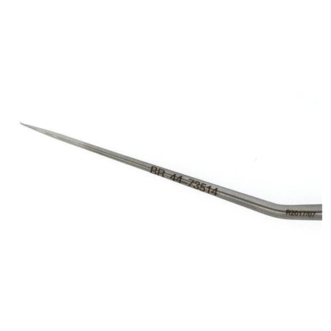 BR Surgical, LLC Footplate Hook 6-1/2" 15 Degree Angle 0.4mm Tip Each - BR44-73514